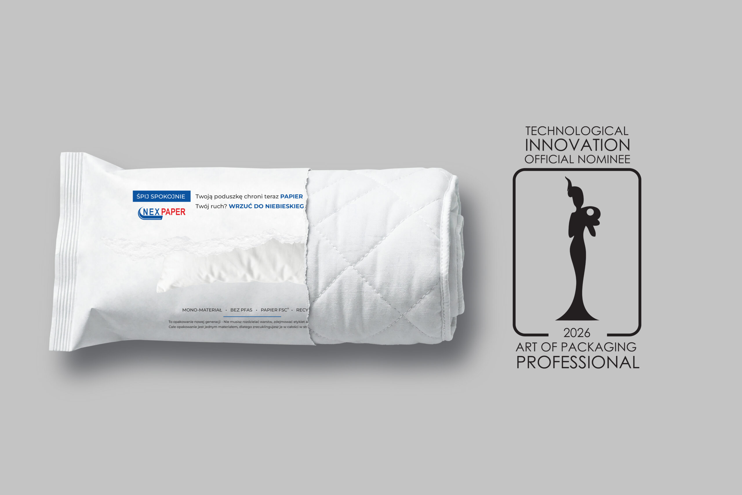 NEX Paper® Tube Former nominowany w&nbsp;ART OF PACKAGING 2026
