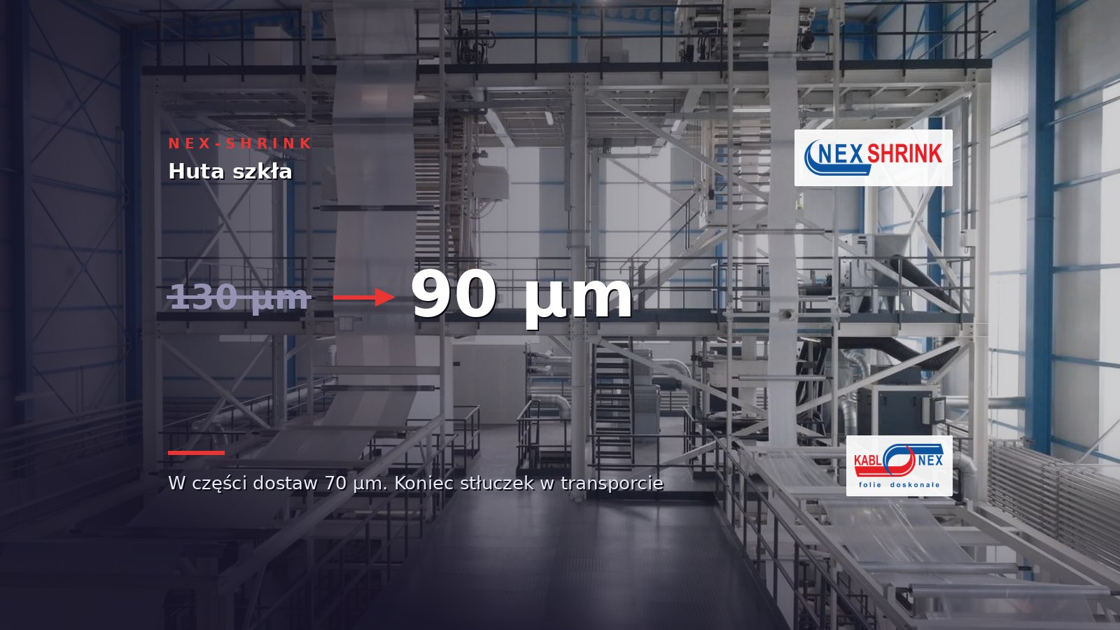 Huta szkła: ze&nbsp;130 do&nbsp;90 µm i&nbsp;koniec tłuczenia butelek w&nbsp;weekendowym transporcie