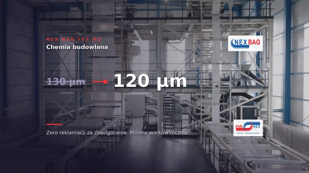 Krajowy lider chemii budowlanej: ze&nbsp;130 do&nbsp;120 µm i&nbsp;zero reklamacji za&nbsp;zawilgocenie