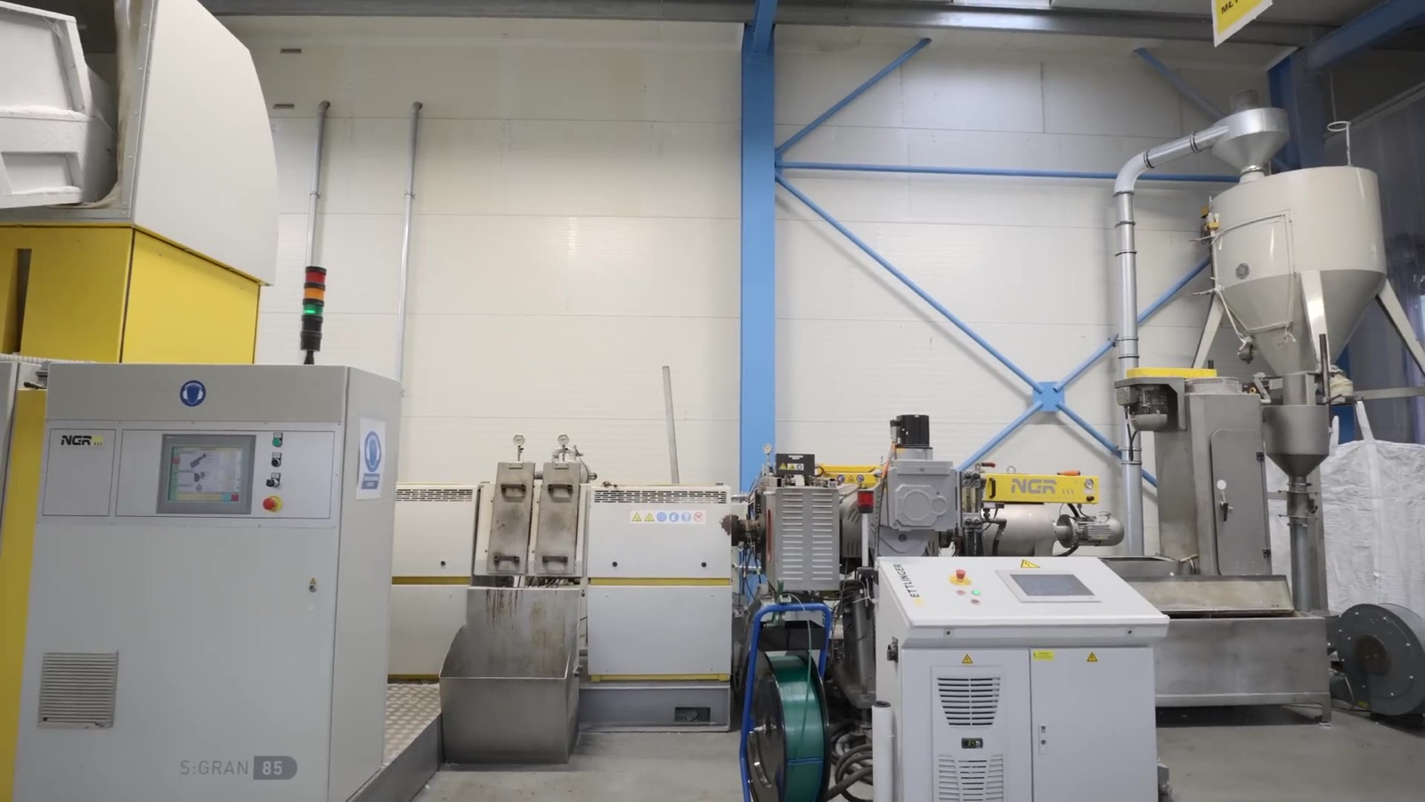 POD ECO regranulation line at the Kablonex plant